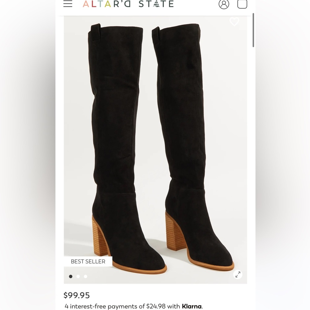 COPY - Altar’d State knee high boots